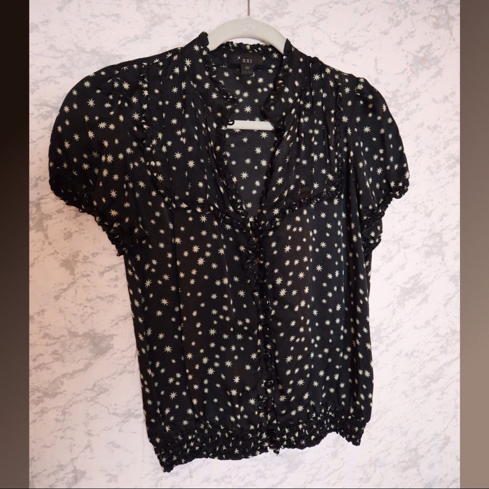 Patterned Soft Blouse - Picture 3 of 4